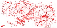 FORRO LATERAL TRASEIRO (1) para Honda CR-V 1.5 MID 5 portas totalmente automática CVT 2019