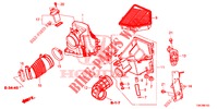FILTRO AR (DIESEL) (1.6L) para Honda CR-V DIESEL 1.6 COMFORT 5 portas 6 velocidades manuais 2014