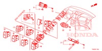 INTERRUPTOR (LH) para Honda CR-V DIESEL 1.6 COMFORT 5 portas 6 velocidades manuais 2014