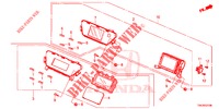 MOSTRADOR CENTRAL (LH) para Honda CR-V DIESEL 1.6 COMFORT 5 portas 6 velocidades manuais 2014