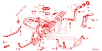TUBO DO ENCHEDOR DE COMBUSTIVEL (DIESEL) para Honda CR-V DIESEL 1.6 COMFORT 5 portas 6 velocidades manuais 2014