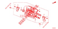 AUTO RADIO  para Honda CR-V DIESEL 1.6 ELEGANCE 5 portas 6 velocidades manuais 2014