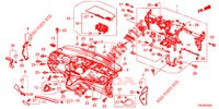 SUPERIOR PAINEL INSTR (LH) para Honda CR-V DIESEL 1.6 ELEGANCE 5 portas 6 velocidades manuais 2014