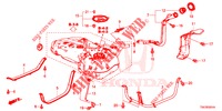 TUBO DO ENCHEDOR DE COMBUSTIVEL (DIESEL) para Honda CR-V DIESEL 1.6 ELEGANCE 5 portas 6 velocidades manuais 2014