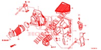 FILTRO AR (DIESEL) (1.6L) para Honda CR-V DIESEL 1.6 EXECUTIVE NAVI 5 portas 6 velocidades manuais 2014