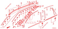 GRELHA FRENTE/MOLDURA  para Honda CR-V DIESEL 1.6 EXECUTIVE NAVI 5 portas 6 velocidades manuais 2014