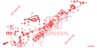 TUBO ESCAPE/SILENCIADOR (DIESEL) para Honda CR-V DIESEL 1.6 EXECUTIVE NAVI 5 portas 6 velocidades manuais 2014