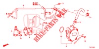 TUBO METALICO INSTALACAO/BOMBA DE VACUO (DIESEL) (1.6L) para Honda CR-V DIESEL 1.6 EXECUTIVE NAVI 5 portas 6 velocidades manuais 2014