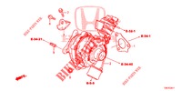 TURBO COMPRESSOR (DIESEL) (1.6L) para Honda CR-V DIESEL 1.6 EXECUTIVE NAVI 5 portas 6 velocidades manuais 2014