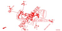 SUPORTE DE CABLAGEM METÁLICA para Honda CR-V DIESEL 2.2 COMFORT 5 portas 6 velocidades manuais 2014