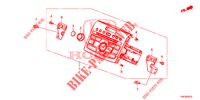 AUTO RADIO  para Honda CR-V DIESEL 2.2 COMFORT 5 portas automática de 5 velocidades 2014