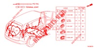 FICHA ELECTRICA (ARRIERE) para Honda CR-V DIESEL 2.2 COMFORT 5 portas automática de 5 velocidades 2014