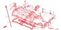 TAMPA CABECA MOTOR (DIESEL) (2.2L) para Honda CR-V DIESEL 2.2 COMFORT 5 portas automática de 5 velocidades 2014