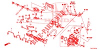 TRILHO DE COMBUSTIVEL/BOMBA DE ALTA PRESSAO (DIESEL) (2.2L) para Honda CR-V DIESEL 2.2 COMFORT 5 portas automática de 5 velocidades 2014