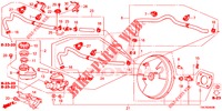 BOMBA PRINCIPAL TRAVOES/SERVO FREIO (LH) (1) para Honda CR-V DIESEL 2.2 ELEGANCE 5 portas automática de 5 velocidades 2014
