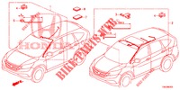 CABLAGEM (LH) (4) para Honda CR-V DIESEL 2.2 ELEGANCE 5 portas automática de 5 velocidades 2014