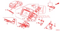 CABO LIGACAO SIST. NAVEGACAO (KIT)  para Honda CR-V DIESEL 2.2 ELEGANCE 5 portas automática de 5 velocidades 2014