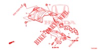 COLECTOR ESCAPE (DIESEL) (2.2L) para Honda CR-V DIESEL 2.2 ELEGANCE 5 portas automática de 5 velocidades 2014