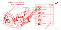 FICHA ELECTRICA (ARRIERE) para Honda CR-V DIESEL 2.2 ELEGANCE 5 portas automática de 5 velocidades 2014