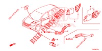 AR CONDICIONADO (SENSEUR/CLIMATISEUR D'AIR AUTOMATIQUE) para Honda CR-V DIESEL 2.2 ELEGANCE L 5 portas 6 velocidades manuais 2014