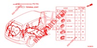 FICHA ELECTRICA (ARRIERE) para Honda CR-V DIESEL 2.2 ELEGANCE L 5 portas 6 velocidades manuais 2014