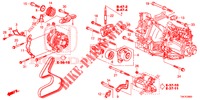 SUPORTE FIXACAO MOTOR (DIESEL) (2.2L) para Honda CR-V DIESEL 2.2 ELEGANCE L 5 portas 6 velocidades manuais 2014