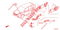 AR CONDICIONADO (SENSEUR/CLIMATISEUR D'AIR AUTOMATIQUE) para Honda CR-V DIESEL 2.2 ELEGANCE L 5 portas automática de 5 velocidades 2014