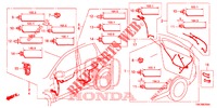 CABLAGEM (LH) (5) para Honda CR-V DIESEL 2.2 ELEGANCE L 5 portas automática de 5 velocidades 2014