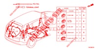 FICHA ELECTRICA (ARRIERE) para Honda CR-V DIESEL 2.2 ELEGANCE L 5 portas automática de 5 velocidades 2014
