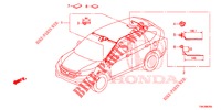 CABLAGEM (LH) (6) para Honda CR-V DIESEL 2.2 EXCLUSIVE NAVI 5 portas automática de 5 velocidades 2014