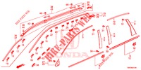 GRELHA FRENTE/MOLDURA  para Honda CR-V DIESEL 2.2 EXCLUSIVE NAVI 5 portas automática de 5 velocidades 2014