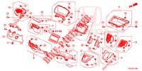 GUARNICAO INSTRUMENTOS (COTE DE CONDUCTEUR) (LH) para Honda CR-V DIESEL 2.2 EXCLUSIVE NAVI 5 portas automática de 5 velocidades 2014