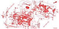 SUPERIOR PAINEL INSTR (LH) para Honda CR-V DIESEL 2.2 EXCLUSIVE NAVI 5 portas automática de 5 velocidades 2014