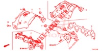 COLECTOR ESCAPE (DIESEL) para Honda CR-V DIESEL 1.6 COMFORT 5 portas 6 velocidades manuais 2015