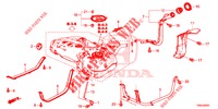 TUBO DO ENCHEDOR DE COMBUSTIVEL (DIESEL) para Honda CR-V DIESEL 1.6 COMFORT 5 portas 6 velocidades manuais 2015