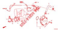 TUBO METALICO INSTALACAO/BOMBA DE VACUO (DIESEL) (1) para Honda CR-V DIESEL 1.6 COMFORT 5 portas 6 velocidades manuais 2015