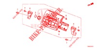 AUTO RADIO  para Honda CR-V DIESEL 1.6 COMFORT 5 portas automática de 9 velocidades 2015