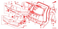 PAINEL PORTA TRASEIRA(2 PORTAS)  para Honda CR-V DIESEL 1.6 ELEGANCE NAVI 4WD 5 portas 6 velocidades manuais 2015