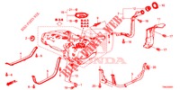 TUBO DO ENCHEDOR DE COMBUSTIVEL (DIESEL) para Honda CR-V DIESEL 1.6 ELEGANCE NAVI 4WD 5 portas 6 velocidades manuais 2015