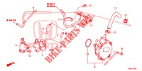 TUBO METALICO INSTALACAO/BOMBA DE VACUO (DIESEL) (1) para Honda CR-V DIESEL 1.6 ELEGANCE NAVI 4WD 5 portas 6 velocidades manuais 2015