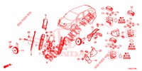 UNIDADE CONTROLO (COMPARTIMENT MOTEUR) (5) para Honda CR-V DIESEL 1.6 ELEGANCE NAVI 4WD 5 portas 6 velocidades manuais 2015