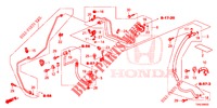AR CONDICIONADO (FLEXIBLES/TUYAUX) (LH) (3) para Honda CR-V DIESEL 1.6 ELEGANCE NAVI 4WD 5 portas automática de 9 velocidades 2015