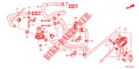 TUBO FLEXIVEL LAVA/CONDUTA (LH) (DIESEL) para Honda CR-V DIESEL 1.6 ELEGANCE NAVI 4WD 5 portas automática de 9 velocidades 2015