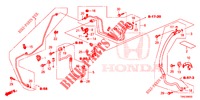 AR CONDICIONADO (FLEXIBLES/TUYAUX) (LH) (3) para Honda CR-V DIESEL 1.6 EXECUTIVE NAVI 5 portas 6 velocidades manuais 2015