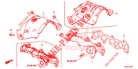 COLECTOR ESCAPE (DIESEL) para Honda CR-V DIESEL 1.6 EXECUTIVE NAVI 5 portas 6 velocidades manuais 2015