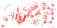 UNIDADE CONTROLO (COMPARTIMENT MOTEUR) (5) para Honda CR-V DIESEL 1.6 EXECUTIVE NAVI 5 portas automática de 9 velocidades 2015