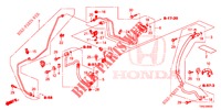 AR CONDICIONADO (FLEXIBLES/TUYAUX) (LH) (3) para Honda CR-V DIESEL 1.6 INNOVA 5 portas automática de 9 velocidades 2015