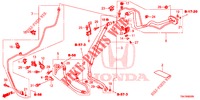 AR CONDICIONADO (FLEXIBLES/TUYAUX) (DIESEL) (2.2L) (LH) para Honda CR-V DIESEL 2.2 ELEGANCE 5 portas 6 velocidades manuais 2014