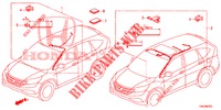 CABLAGEM (LH) (4) para Honda CR-V DIESEL 2.2 ELEGANCE 5 portas 6 velocidades manuais 2014