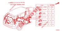 FICHA ELECTRICA (ARRIERE) para Honda CR-V DIESEL 2.2 ELEGANCE 5 portas 6 velocidades manuais 2014